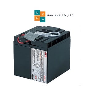 Ảnh minh họa Khay pin RBC55 thay thế cho ups APC 1
