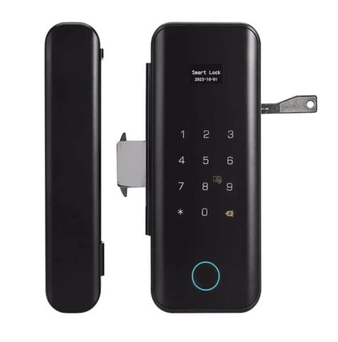 Khoá cửa kính vân tay Avolock AK-29 Black App, Remote
