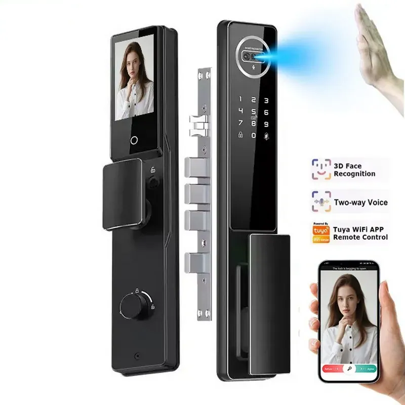 Ảnh minh họa Khóa cửa nhận dạng tĩnh mạch Tuya Smart Life CNC02 1