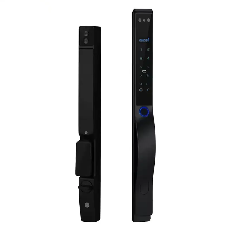Ảnh minh họa Khóa cửa nhôm FaceID Tuya Smart Life SA07F 1