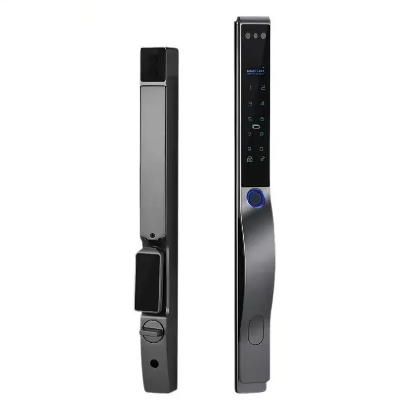Ảnh minh họa Khóa cửa nhôm FaceID Tuya Smart Life SA07F 2