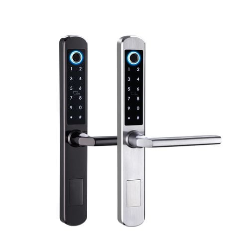 Khóa cửa nhôm kính thông minh AZT 01 – 5 cách mở