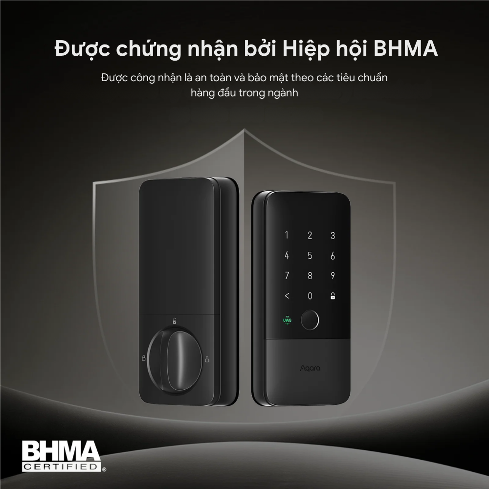 Ảnh minh họa Khóa cửa vân tay Aqara U400, công nghệ UWB 1