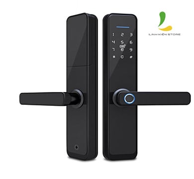 Khóa cửa vân tay Tuya X2 đen