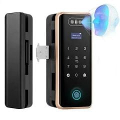  Khóa FaceID cho cửa kính Tuya Smart Life GL08F 