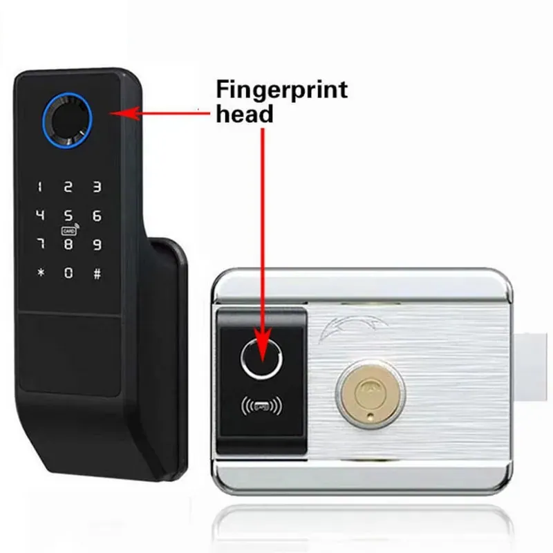 Ảnh minh họa Khóa vân tay 2 chiều Tuya Smart Life SG02D 1