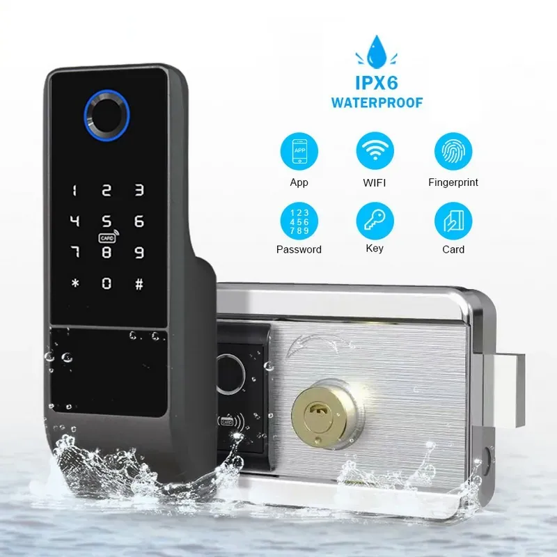 Ảnh minh họa Khóa vân tay 2 chiều Tuya Smart Life SG02D 2