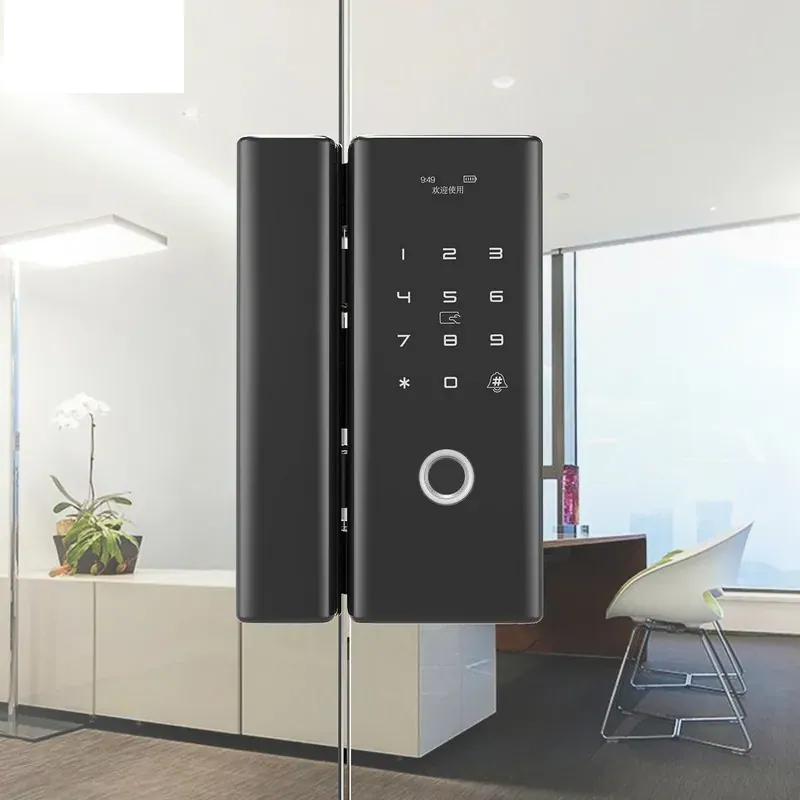 Ảnh minh họa Khóa vân tay cho cửa kính Tuya Smart Life GL01 2