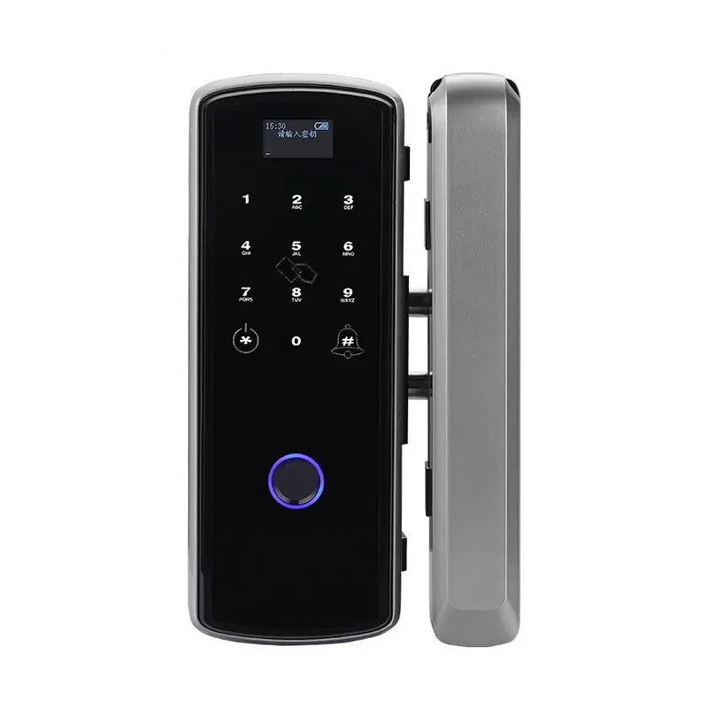 Ảnh minh họa Khóa vân tay cho cửa kính Tuya Smart Life GL02 1