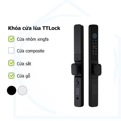 Khóa vân tay TTLock TLA300F dùng cho cửa lùa