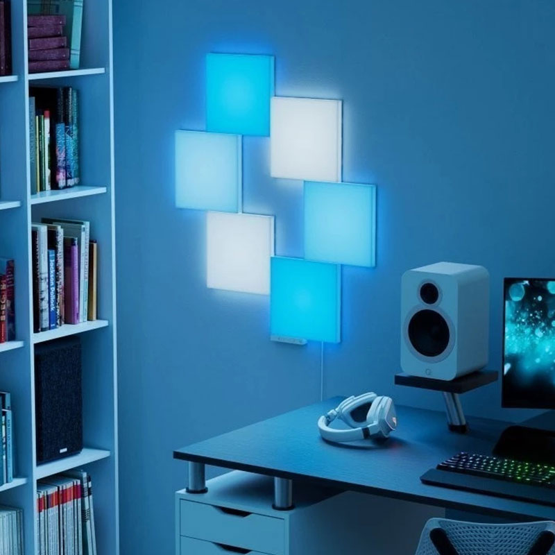 Ảnh minh họa Khối đèn thông minh Nanoleaf Blocks Big Squares 6 Pack (bộ khởi động) 2