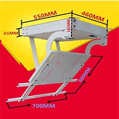 Khung treo âm trần điều khiển từ xa (40-70) inch
