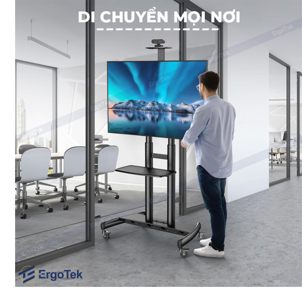 Ảnh minh họa Khung treo Tivi di động Ergotek E2600 (55-100 inch) 1