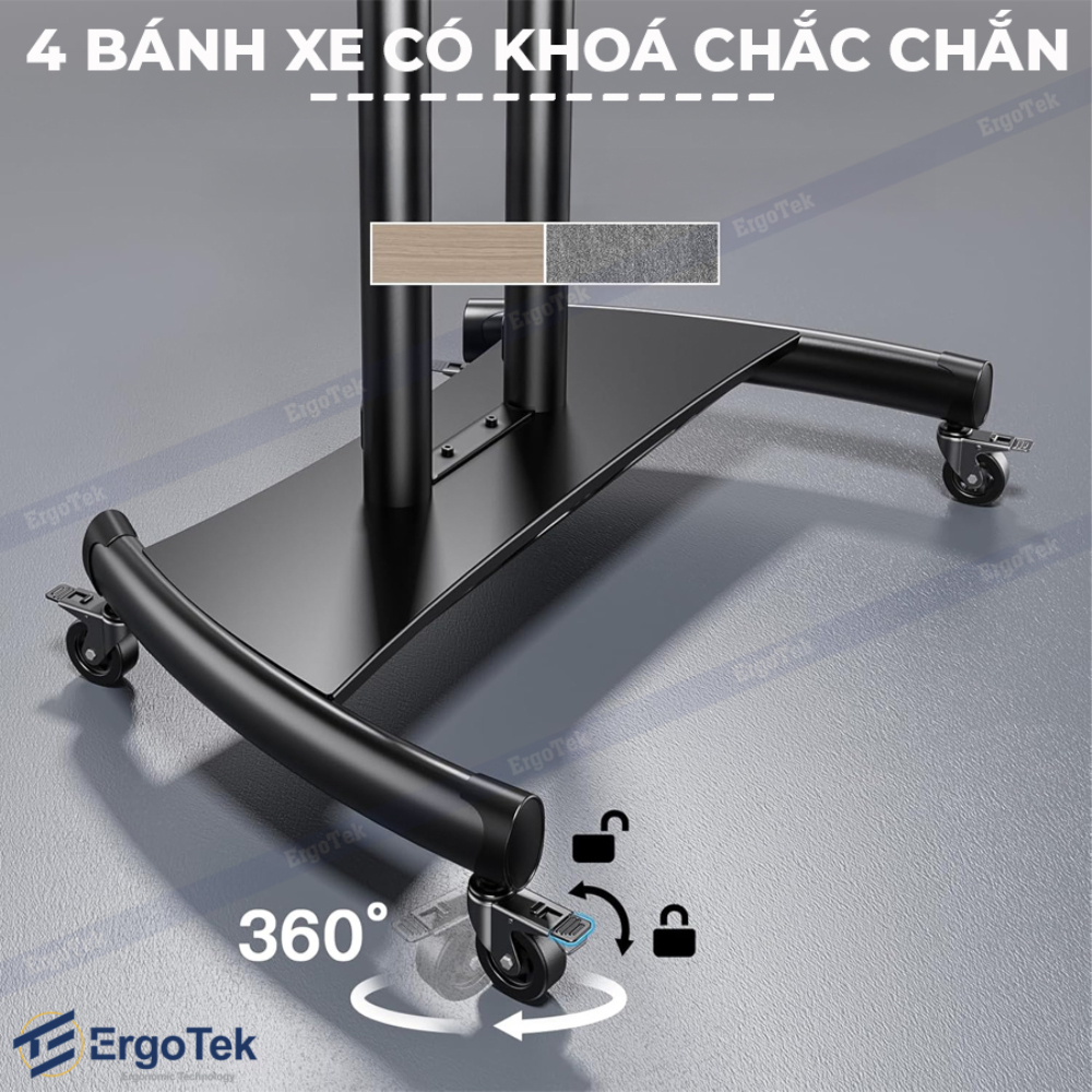 Ảnh minh họa Khung treo Tivi di động Ergotek E2600 (55-100 inch) 3