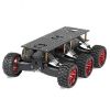 Khung Xe Địa Hình Chống Sốc 6 Bánh Màu Đen