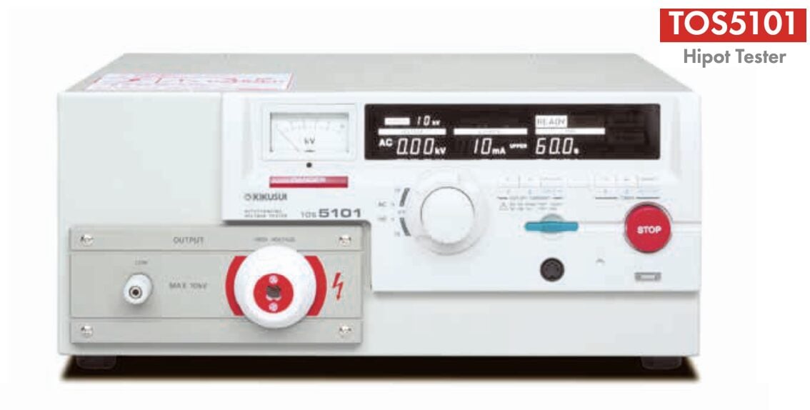 KIKUSUI TOS5101 máy thử nghiệm điện áp cao AC/DC (0 kV ~ 10 kV)