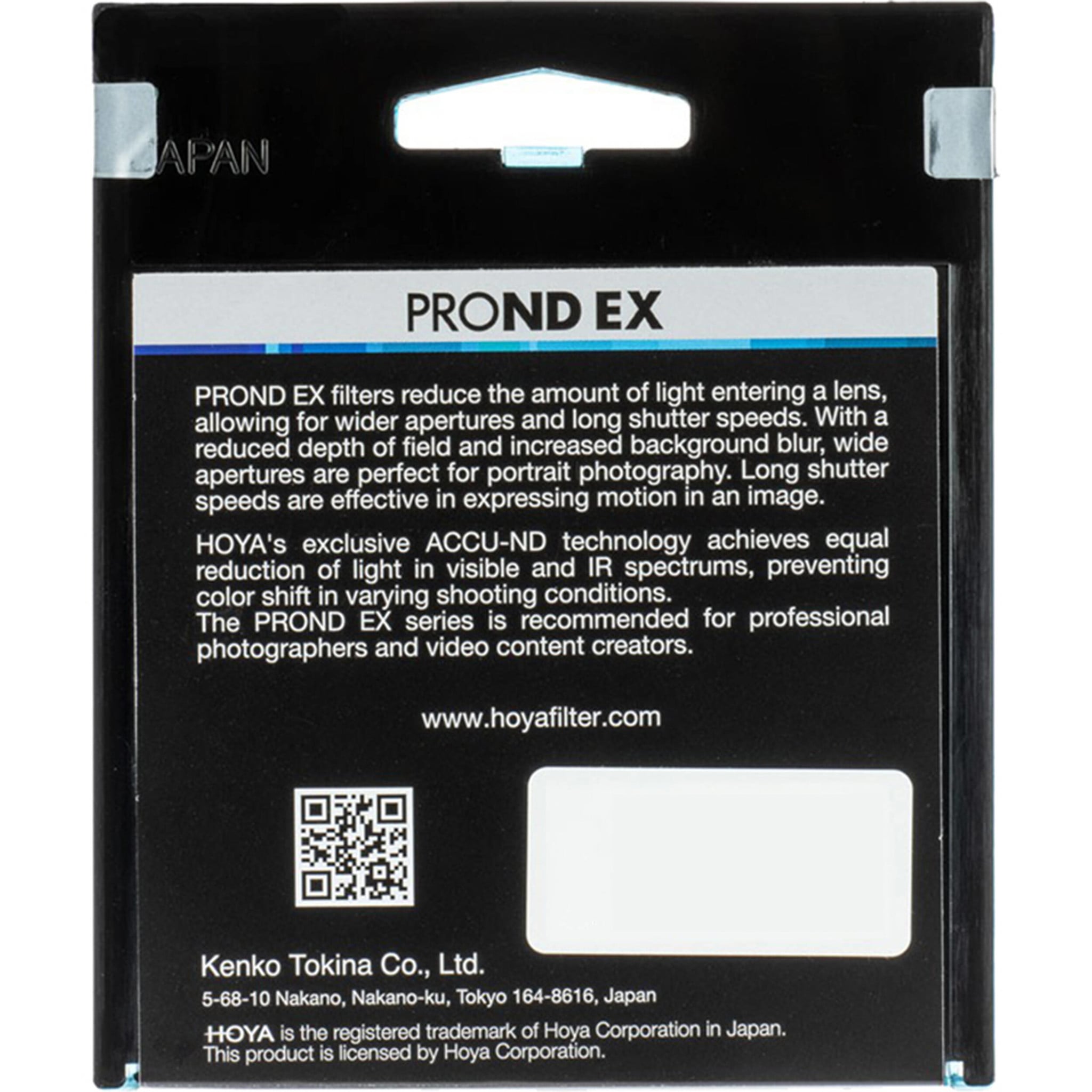Ảnh minh họa Kính Lọc Hoya Pro ND64 82mm (1.8) (-06 F-stops) | Chính Hãng 3