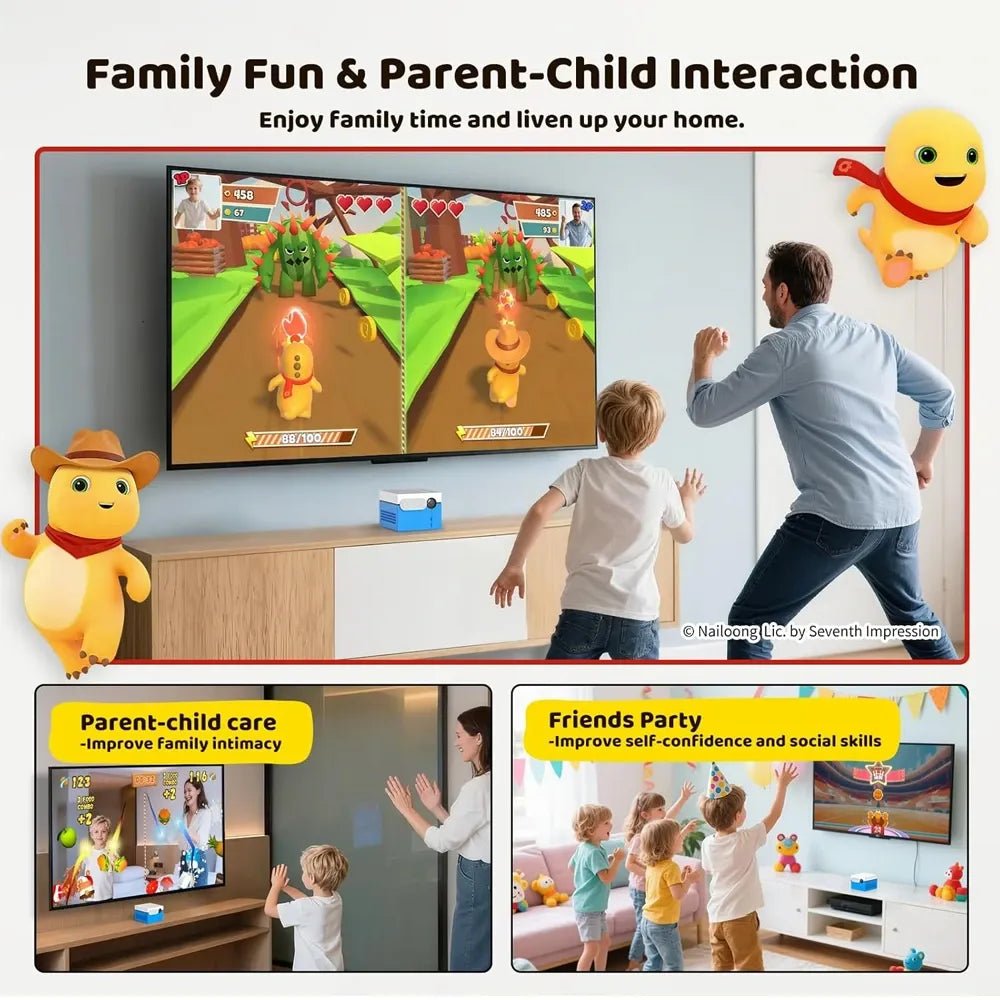 Ảnh minh họa KINHANK MotionX Máy chơi game - Đỏ 3