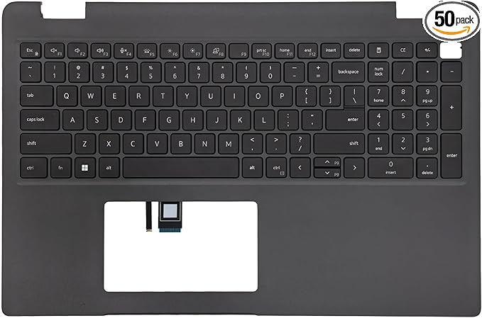 Thay Vỏ Laptop Dell Latitude 15 3540 E3540 Series Laptop Top Cover Backlit Keyboard Assembly DVR0W 0DVR0W Gray Replacement Upper Case Palmrest for Zin