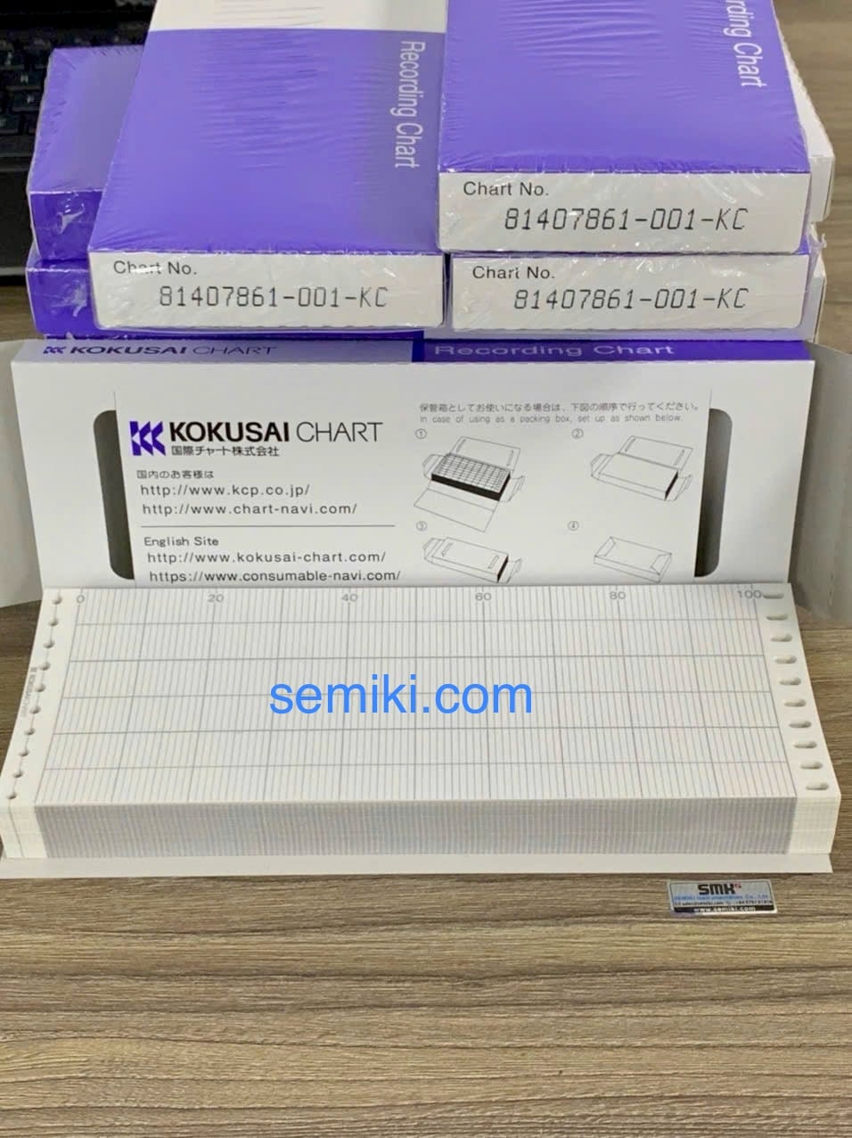 KOKUSAI Chart 81407861-001-KC giấy ghi biểu đồ Honeywell, Yamatake