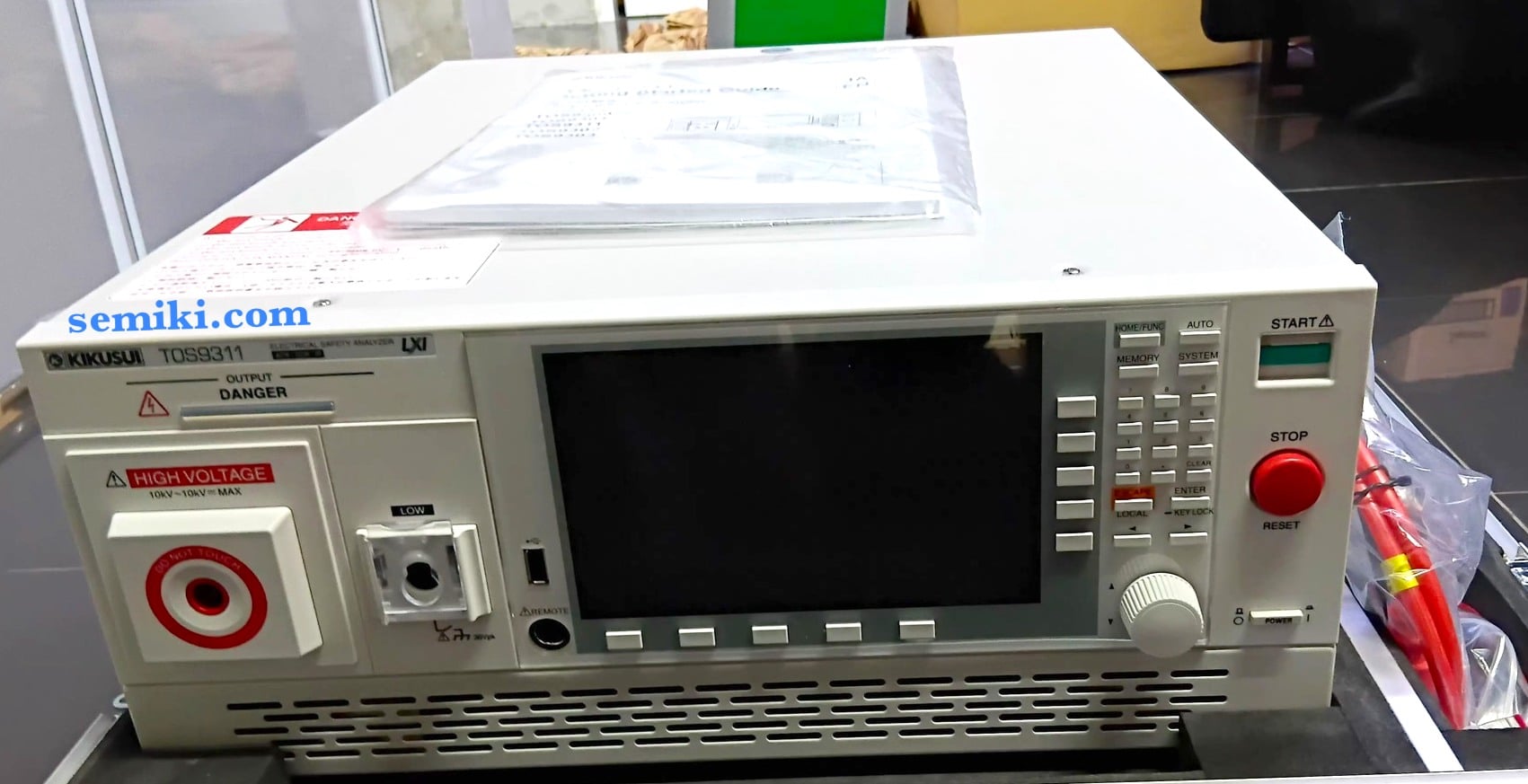 Ảnh minh họa Kikusui TOS9311 thiết bị thử nghiệm điện áp cao ACW/DCW/IR (10 kV/50 mA) 1