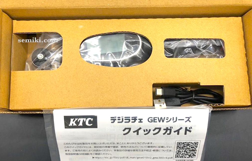 Ảnh minh họa KYOTO TOOL KTC GEW025-R3 cờ lê lực điện tử 5～25N.m 3/8inch 1