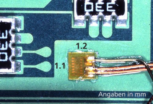 Ảnh minh họa KYOWA Strain gauge KFRS series cảm biến lực dành cho PCB 1