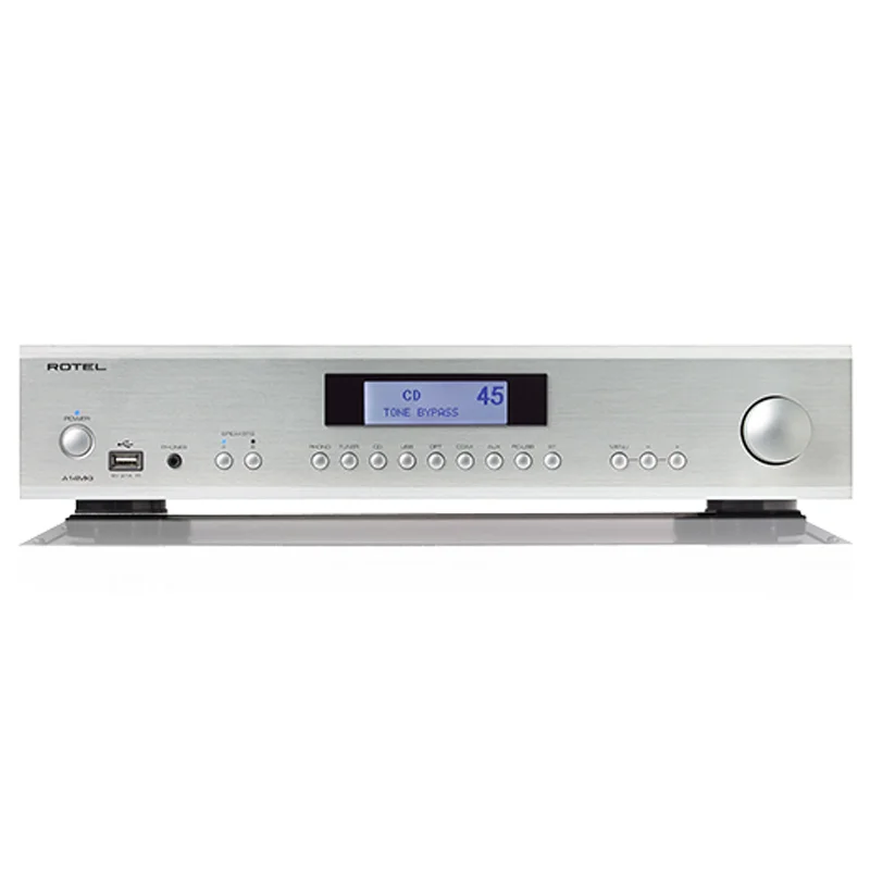 Ảnh minh họa Amply Rotel A14 MKII, Công suất 80W/kênh (8 Ohms), Class AB, Bluetooth, Tích hợp DAC 1