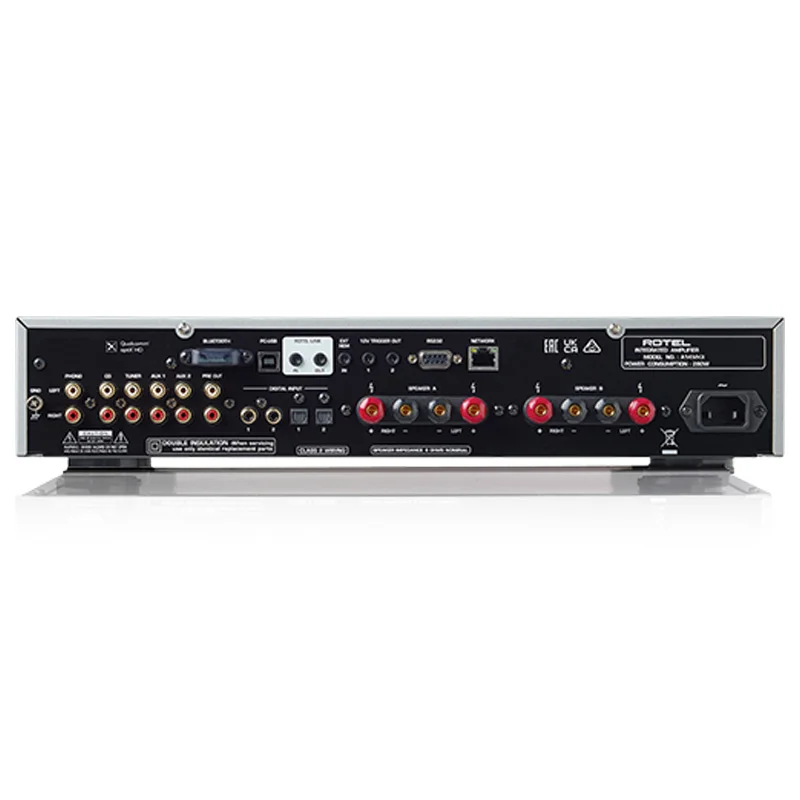 Ảnh minh họa Amply Rotel A14 MKII, Công suất 80W/kênh (8 Ohms), Class AB, Bluetooth, Tích hợp DAC 2