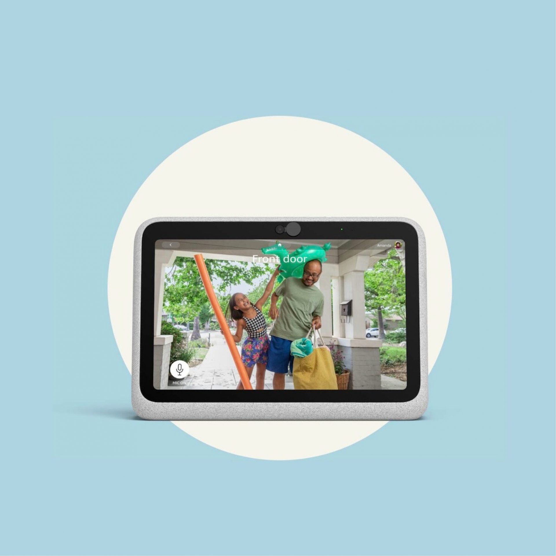 Ảnh minh họa Facebook Portal Go 10″ – Màn hình thông minh dùng Pin, video call Zoom, Teams, Messenger 3
