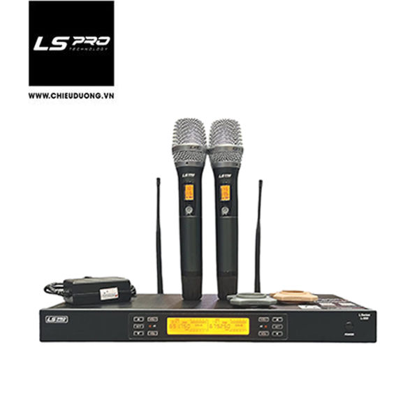 Ảnh minh họa Bộ dàn Karaoke SP009421: 2 Loa PROEL Session 1, Vang số LSPro KX660 Plus, Micro không dây LSPro L330 Plus 3