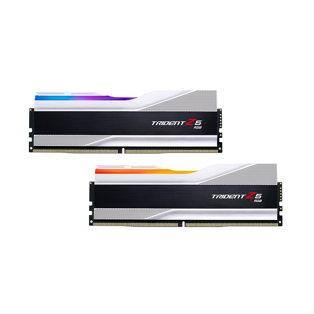 Ảnh minh họa RAM DDR5 G.Skill Trident Z5 RGB 16GB (2x16GB ) 6000mhz Silver (F5-6000U4040E16GX2-TZ5RS) 1