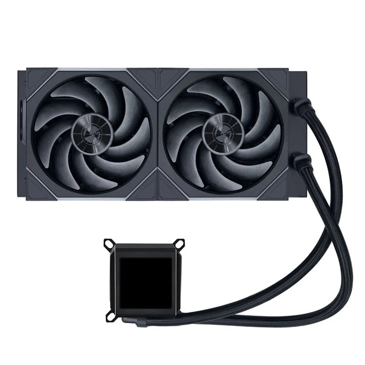 Ảnh minh họa LIAN LI GALAHAD II LCD 280mm Liquid CPU Cooler with TL 140 Wireless Fans - White 2