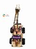 Bộ Kit Xe Cánh Tay Robot Lập Trình Microbit Kèm Dò Line, Tránh Vật Cản