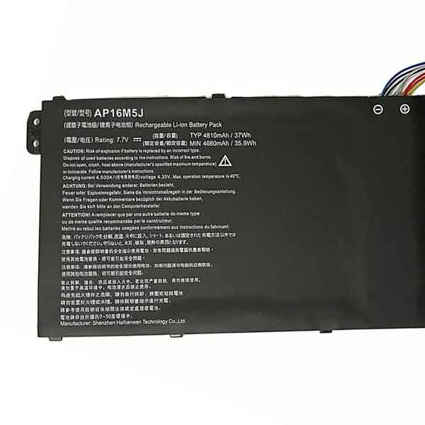 Ảnh minh họa Thay Pin Laptop Acer A314-31, A315-21, A315-51, ES1-523-2342, A315-41, AP16M5J Zin 1