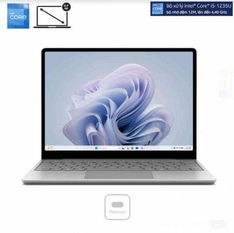 Surface Laptop Go 3 Platinum Intel Core i5 8GB RAM 256GB SSD