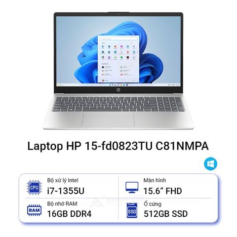 Laptop HP 15-fd0823TU C81NMPA