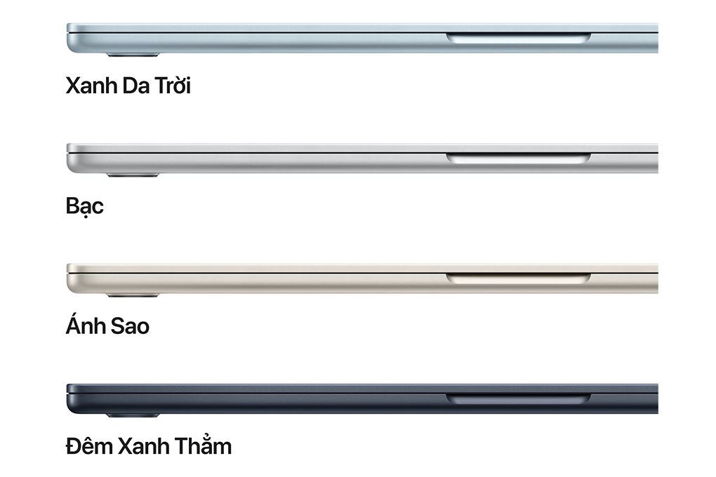 Ảnh minh họa Laptop MacBook Air 15 inch M5 16GB/1TB 35W 2
