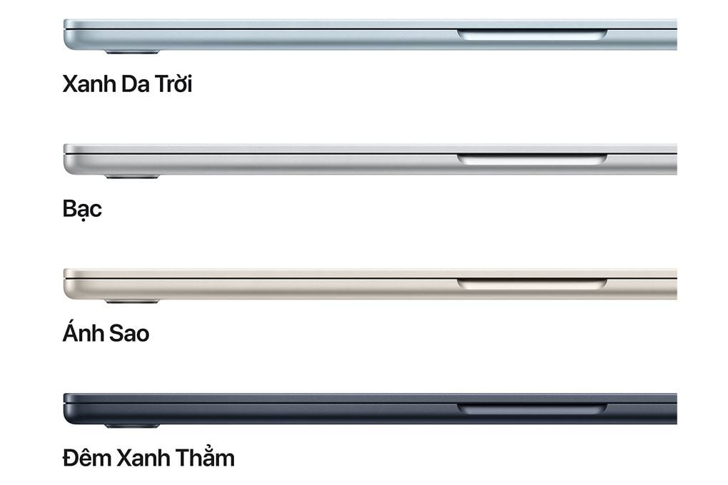 Ảnh minh họa Laptop MacBook Air 15 inch M5 16GB/512GB 70W 2