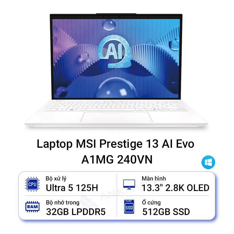Laptop MSI Prestige 13 AI Evo A1MG 240VN