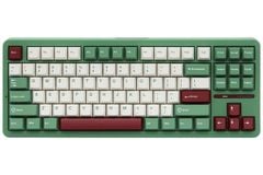  Bàn Phím Cơ Bluetooth Akko TAC87 Matcha Red Bean Stellar Rose 