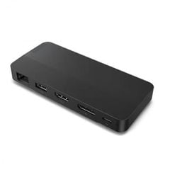  Lenovo USB-C Dual Display Travel Dock (w/ adapter) 40B90100EU 