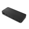 Lenovo USB-C Dual Display Travel Dock (w/ adapter) 40B90100EU