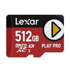  Thẻ nhớ Lexar PLAY PRO microSDXC Express 512GB tốc độ cao 