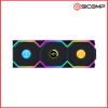 Fan Case LIAN LI UNI FAN TL WIRELESS LCD 120 - BLACK - NGƯỢC/ XUÔI