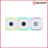 Fan Case Lian Li Uni Fan Tl Wireless Lcd 120 - White - Ngược/ Xuôi