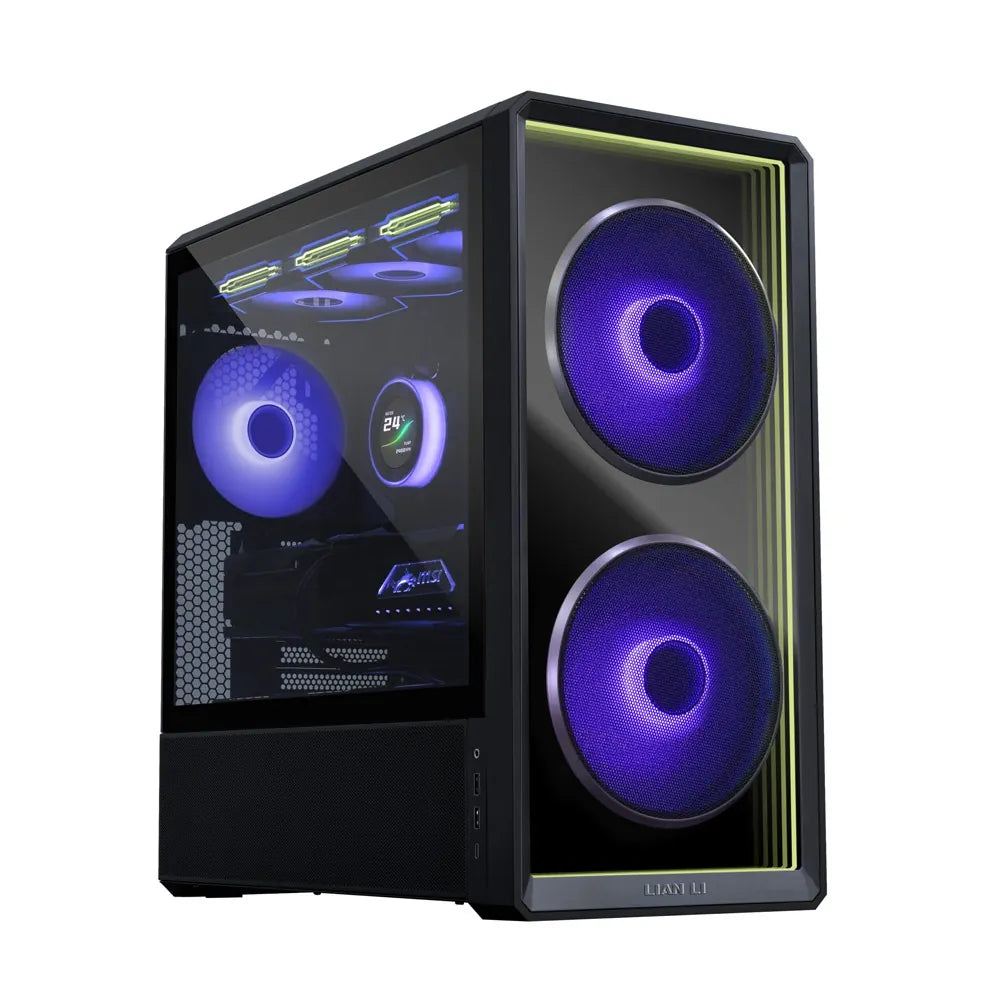 Ảnh minh họa LIAN LI Lancool 217 INF Vỏ máy tính ATX - Black (3 quạt ARGB) 1