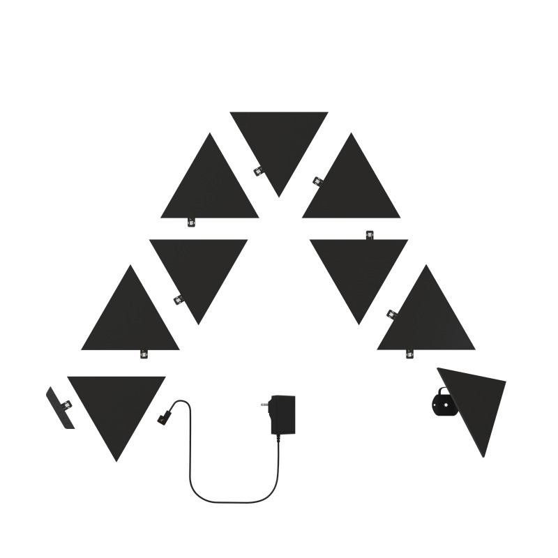 Ảnh minh họa [Limited] Nanoleaf Ultra Black Triangles Starter 1