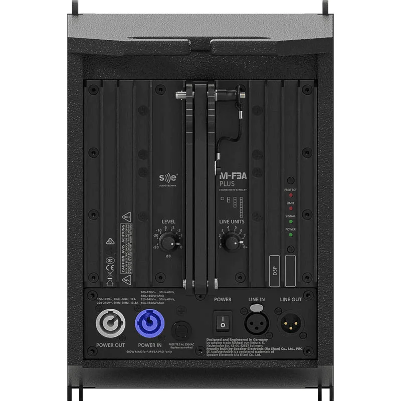 Ảnh minh họa Loa Line Array SE AudioTechnik M-F3A PLUS, Công suất 600W Class-D, DSP, XLR 2