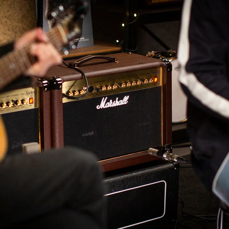 Ảnh minh họa Amply Marshall AS50D Combo, 2 kênh, 50W, Liền loa 20.3 cm, Hỗ trợ cả guitar và micro 3